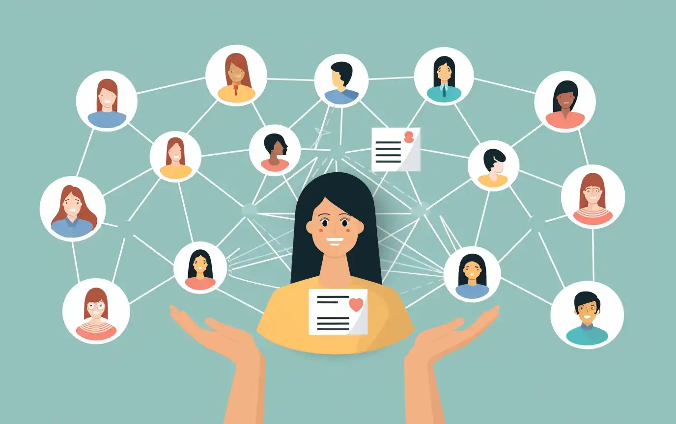 The Power of Networking in Resume Distribution